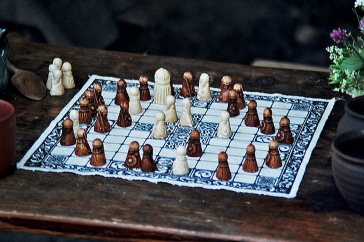 plansza do gry w Hnefatafl plansza do gry w Hnefatafl