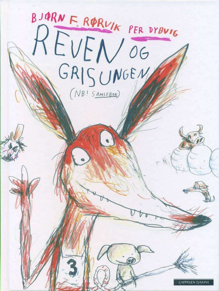 okładka książki Reven og grisungen. Samleutgave