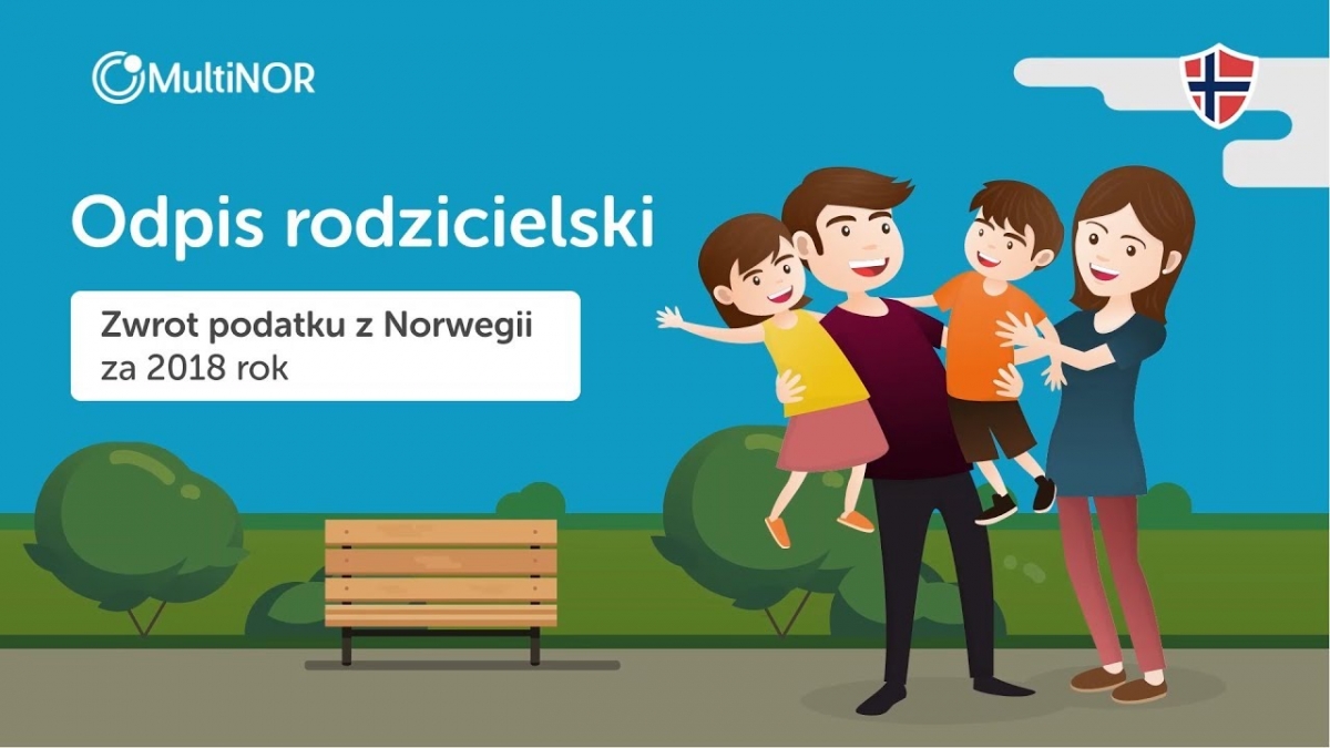 Odpis rodzicielski - zwrot podatku z Norwegii za 2018 rok