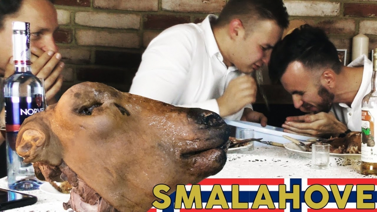 POLACY JEDZĄ OWCZĄ GŁOWĘ - SMALAHOVE ohyda!!!