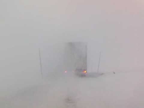 Hardangervidda - kolonnekjøring 2