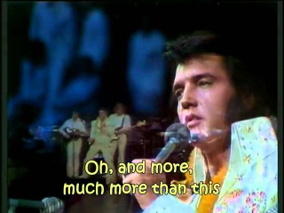 Elvis Presley - My Way (with lyrics)