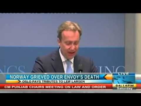 Norway Grieved Over Envoy's Death In Helicopter Crash News Updates Today May 9, 2015