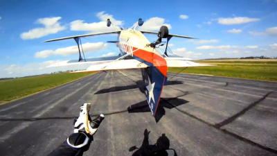 GoPro HD: Airplane Tail Grab with the Werth Brothers