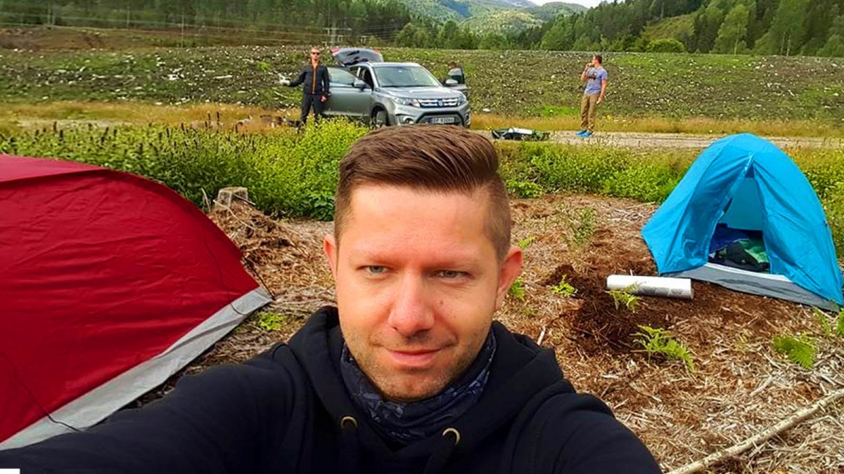 NORWEGIA WYJAZD PIERWSZA NOC