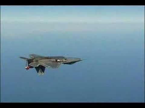 F-22 Raptor Inverted Missle Launch