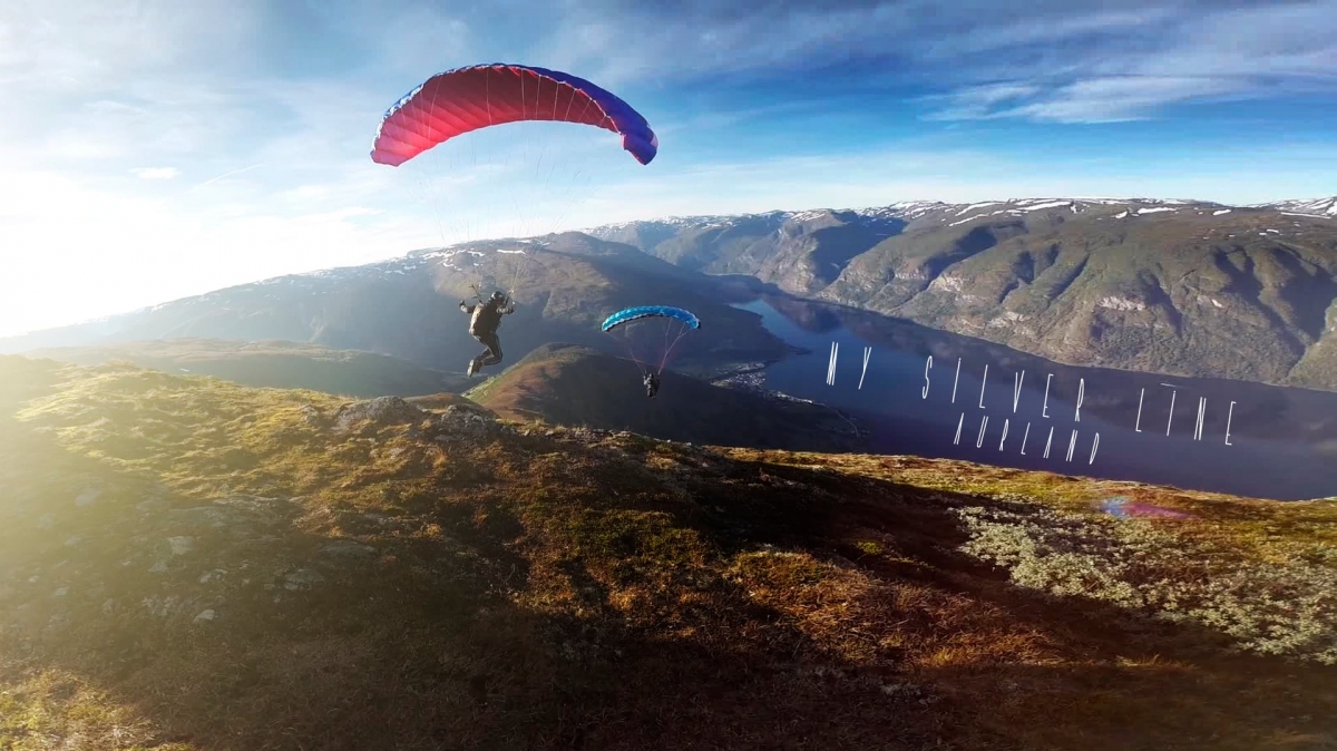 My Silver Line // speedflying in Aurland // Swing Spitfire2 - 2015