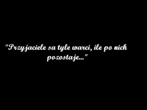 Chwile warte łez...