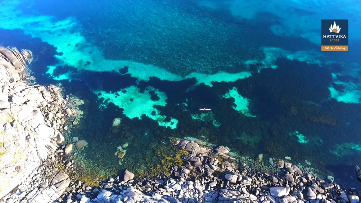 Sea kayaking at Hattvika Lodge - Lofoten Film