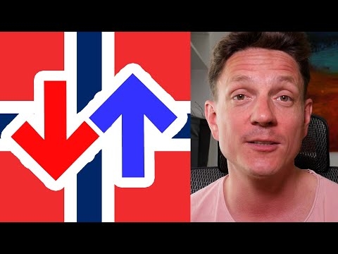 Norweskie wzrosty i spadki