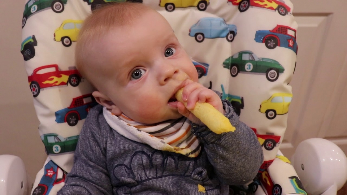 Chrupki kukurydziane jako gryzak :) // Good baby teether