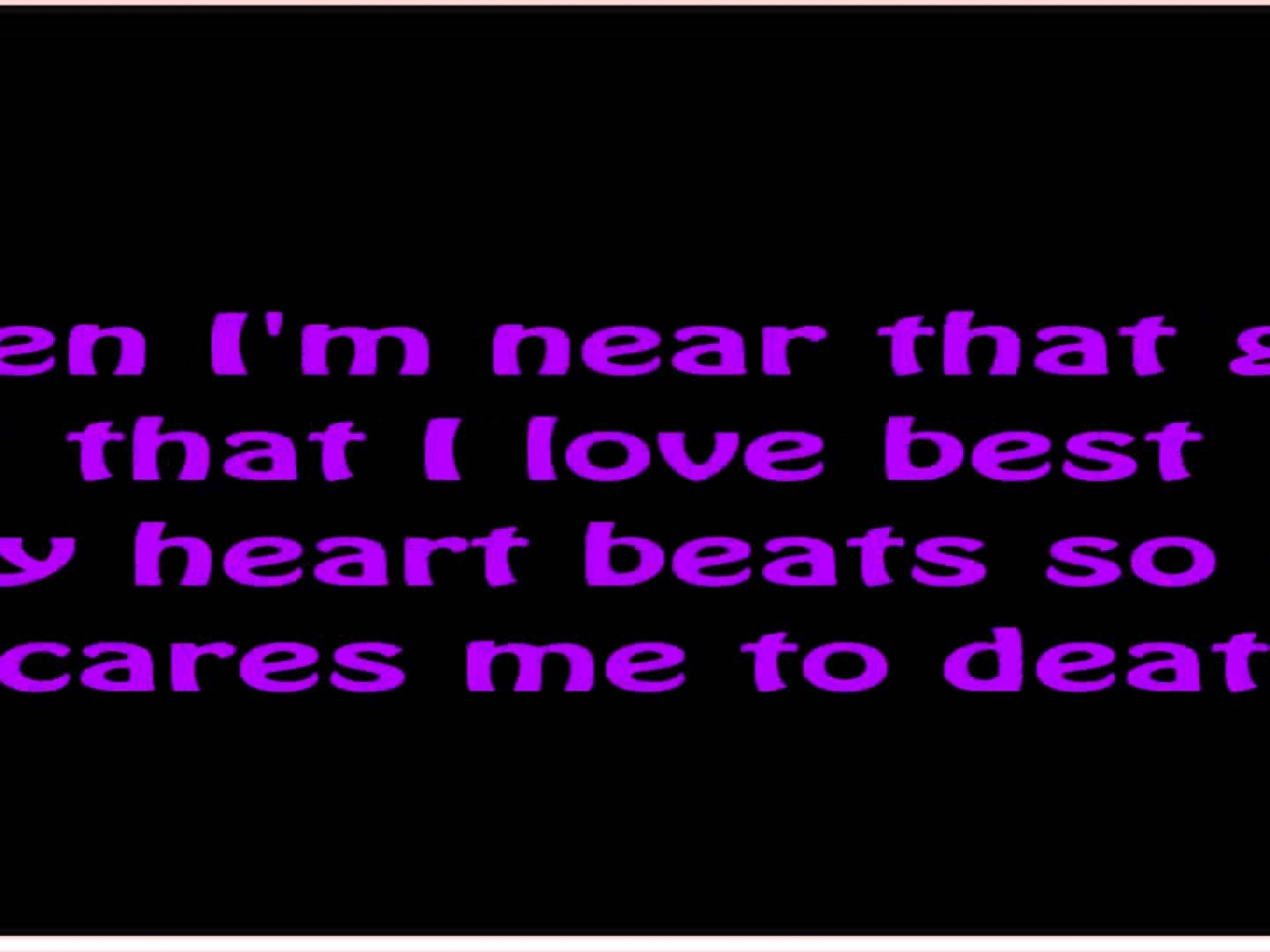 Elvis Presley-all shook up lyrics