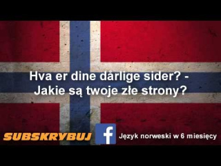 Szybka i skuteczna nauka języka norweskiego - rozmowa kwalifikacyjna po norwesku część 1