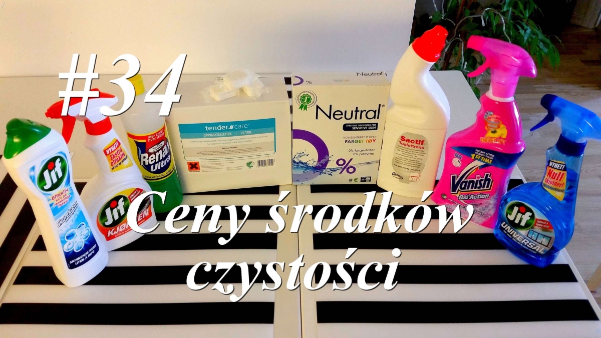 Nowy w Norwegii - #34 Ceny środków czystości